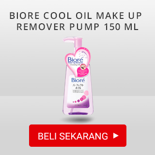Biore Cool Oil Make Up Remover Pump 150 Ml