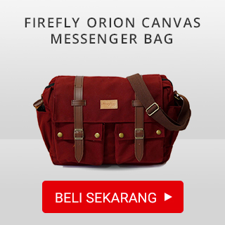 Firefly Orion Canvas Messenger Bag