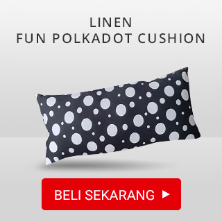 Fun Polkadot Cushion (1)