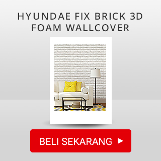 Hyundae Fix Brick 3D Foam Wallcover