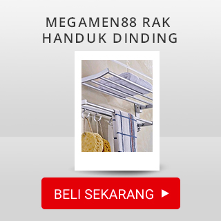 Megamen88 Rak Handuk Dinding